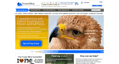Desktop Screenshot of frozenmice.co.uk